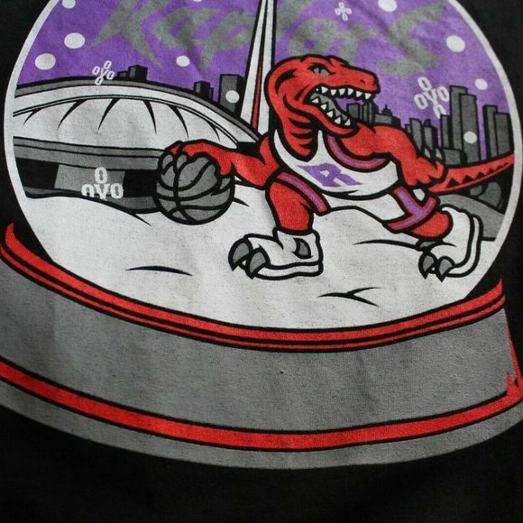 Octobers Very Own Raptors Christmas Day Long Sleeve Shirt - Picture 5 of 8